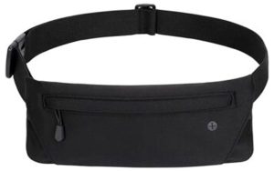 WHIPPY Slim Running Belt, Fanny Pack For Women Men, Elastic Runners Belt, Waist Pouch Chest Bag